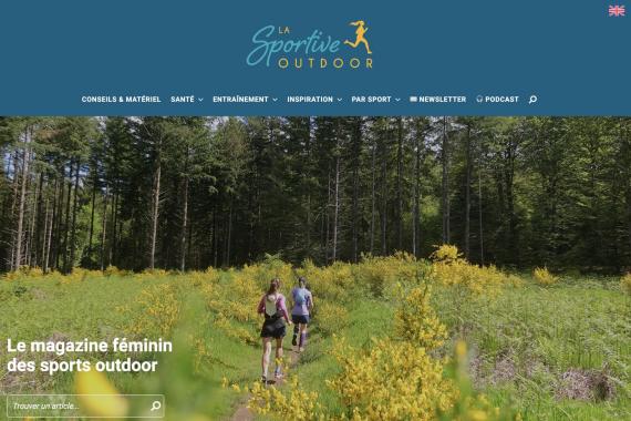 lasportiveoutdoor.com nouveau magazine en ligne 100% féminin
