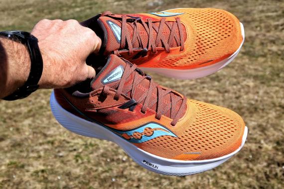 Le test des Saucony Ride 16  - la polyvalence presque parfaite !