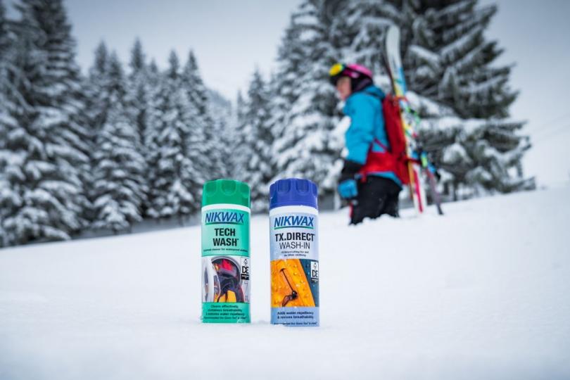 Les produits de lavage technique de Nikwax