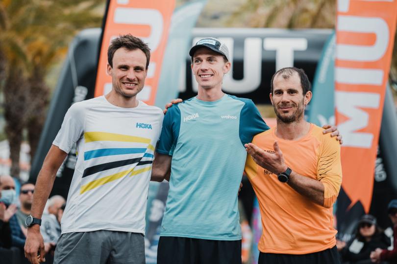 Le podium hommes du MIUT 2022 - 115km