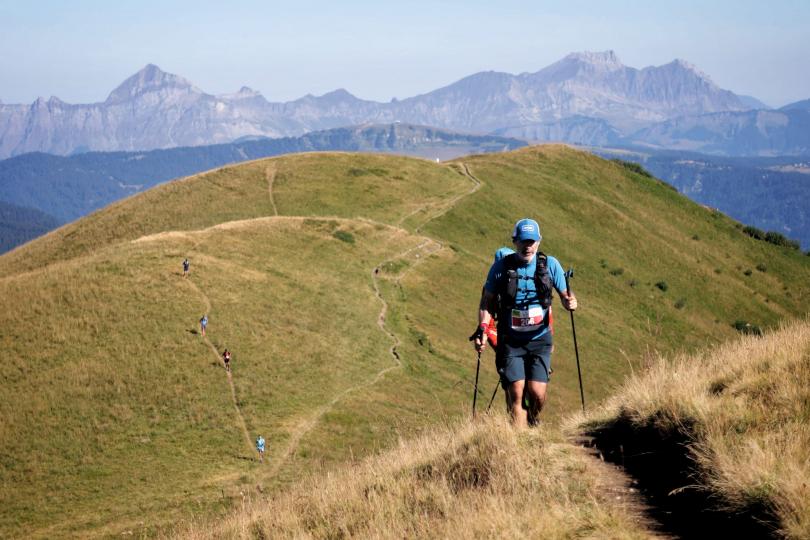 Le Trail de la Frison Roche, Montée à la Roche Parstire