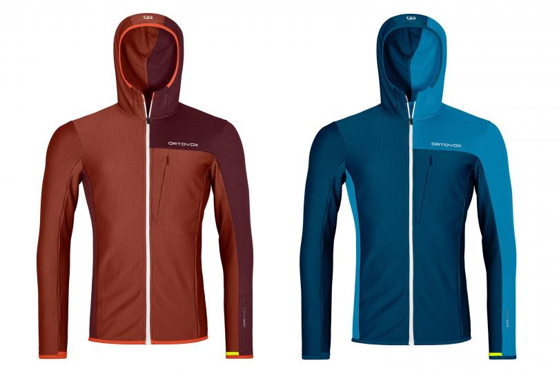 Orthovox Fleece Light Grid Hoodie