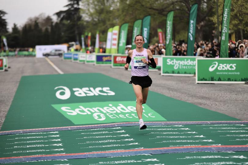 Yoann Kowal au marathon de Paris 2023