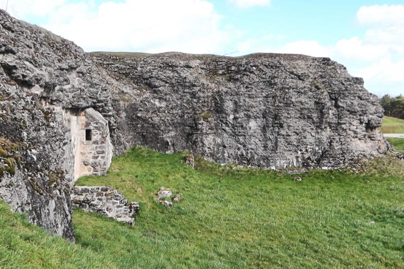 Les vestiges du Fort de Vaux