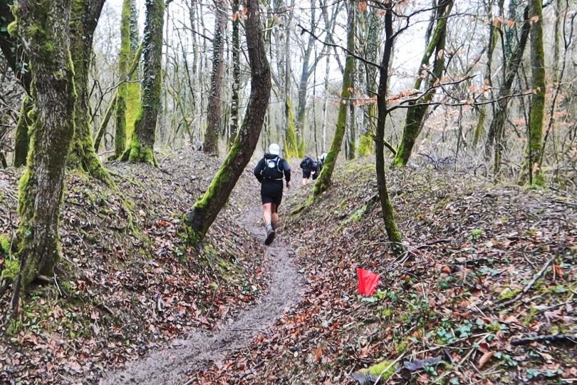 Courir là où était une tranchée