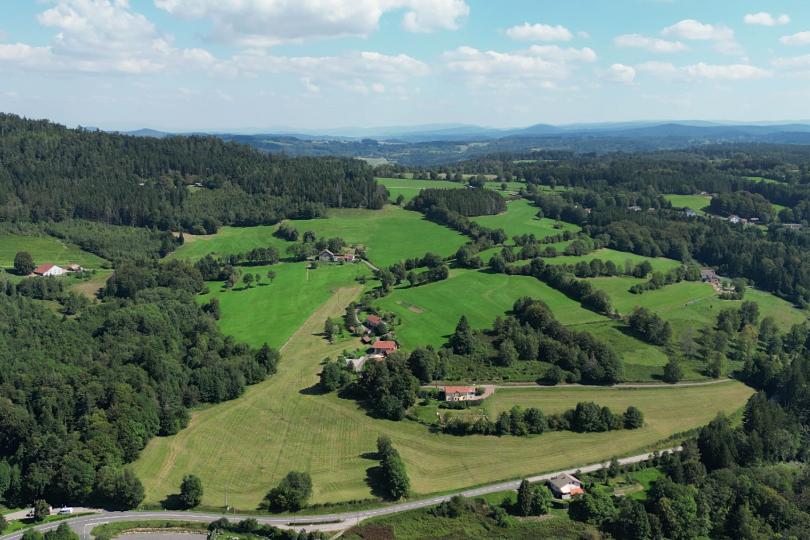 Paysages traversés par l'Infernal Trail des vosges