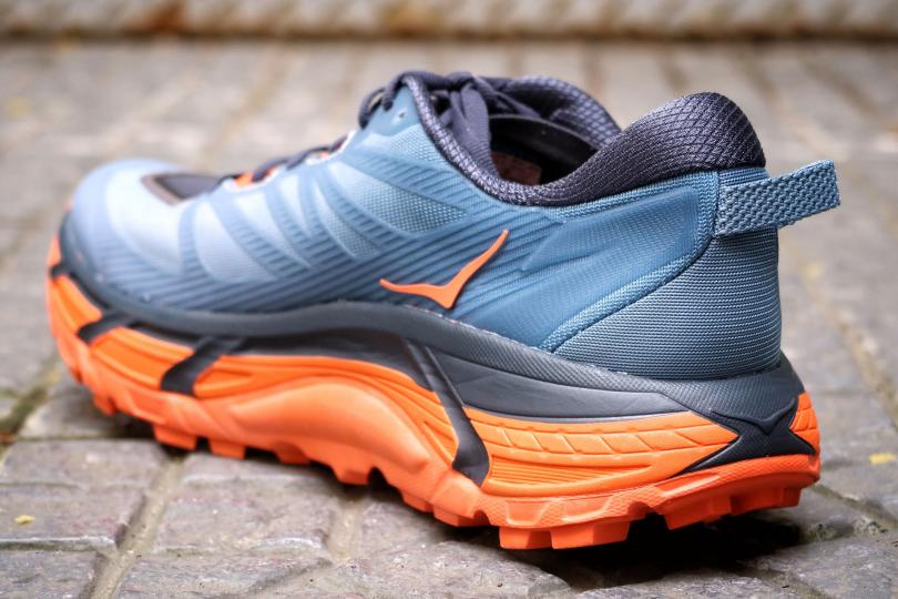 Hoka Mafate Speed 3, 3/4 arrière et talon