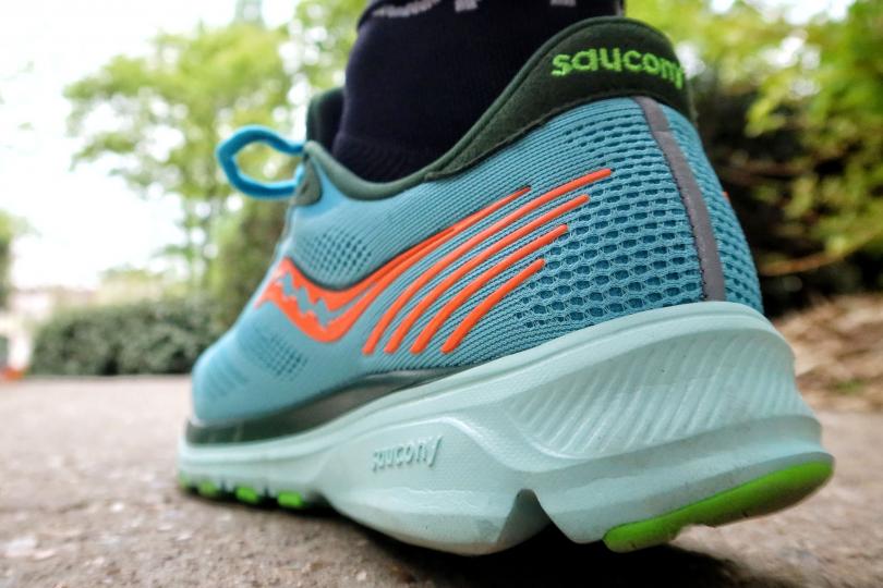 Test de la Saucony Ride 14, vue arrière