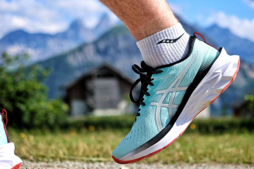 Test Asics Novablast 2, propulsion