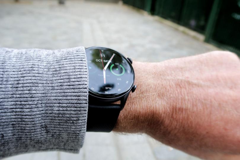 Le superbe écran de l'Amazfit GTR3 Pro et sa luminosité qui atteint 1000 nit