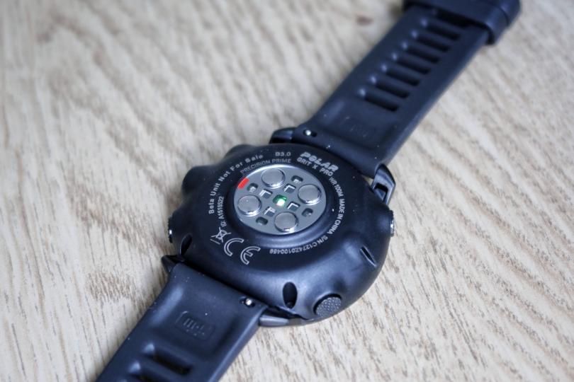 Le capteur cardio / Polar Grit X Pro