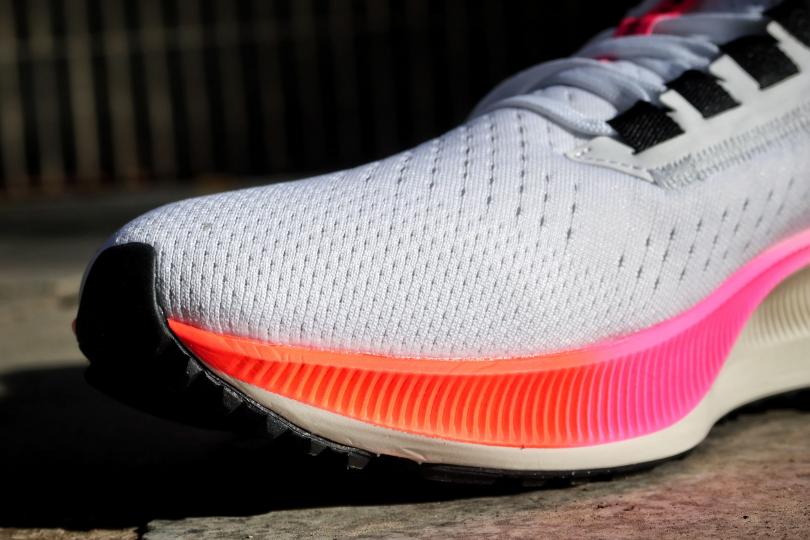 Zoom sur le tissu de la Nike Pegasus 38