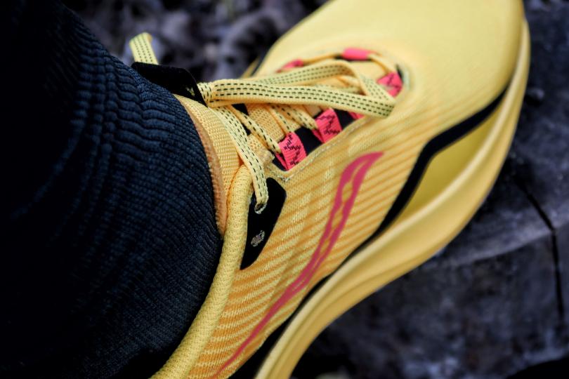 Test de la Saucony Peregrine 12 - le maintien