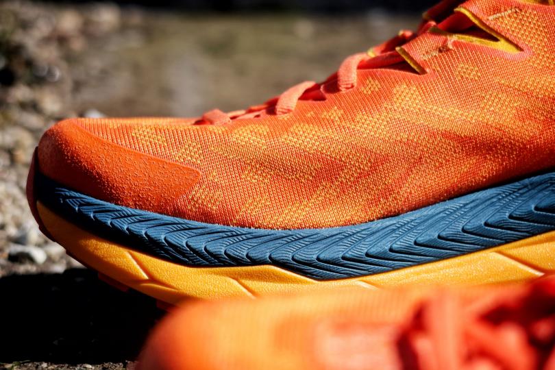 Hoka Tecton X, zoom sur le mesh