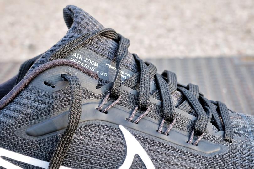 Les lacets de la Nike Air Zoom Pegasus 39