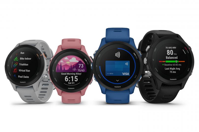 La gamme Garmin Forerunner 255