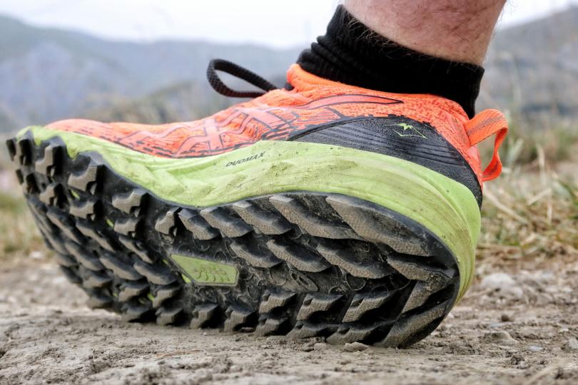 Test de l'accroche des Asics Gel FujiTrabuco 10