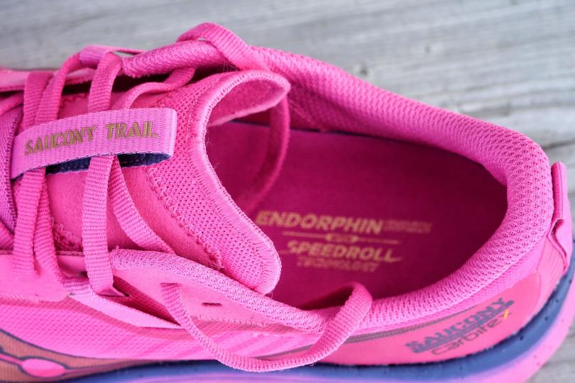 Chaussant / languette de la Saucony Endorphin Edge