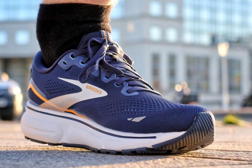 Test bitume des Brooks Ghost 15