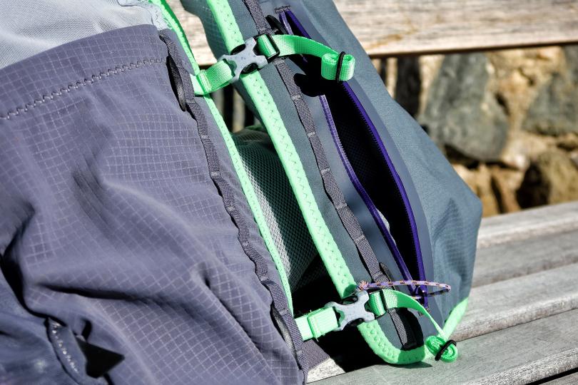 Sac de trail Evadict Femme 8l / zoom poche zippée