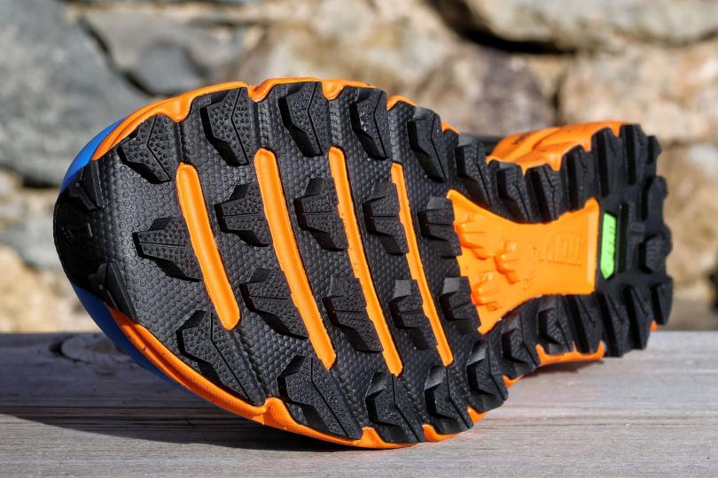 La semelle graphène des Inov-8 Trailfly G 270 V2