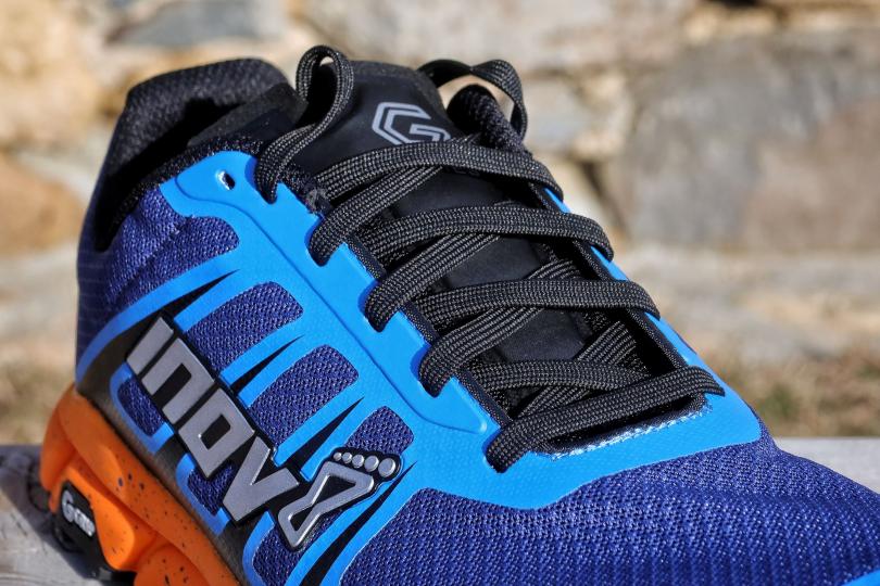 La languette / lacets des Inov-8 Trailfly G 270 V2