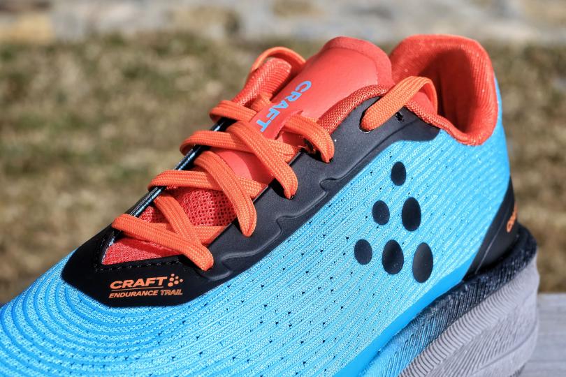 Le laçage, la tige de la Craft Endurance Trail