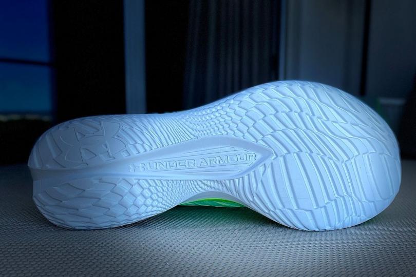 La semelle de la Under Armour Flow Velociti Elite
