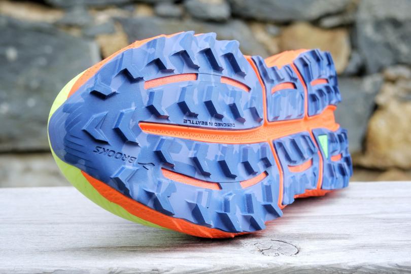 Les crampons de la Brooks Cascadia 17