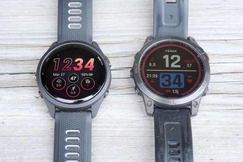 Test de la Garmin Forerunner 265