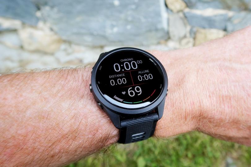 Test de la Garmin Forerunner 265