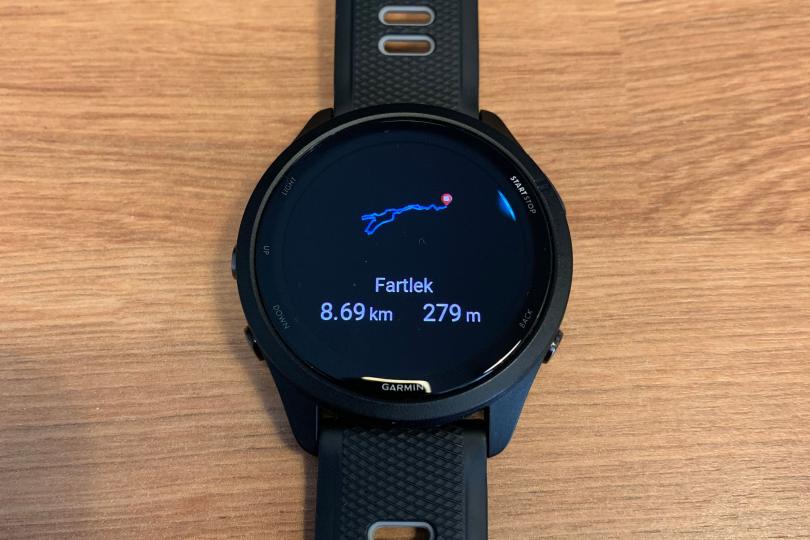 Test de la Garmin Forerunner 265