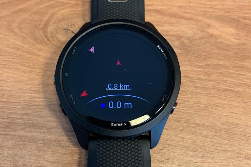 Test de la Garmin Forerunner 265