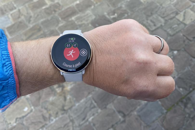Test de la Polar Ignite 3 - Lancement activité