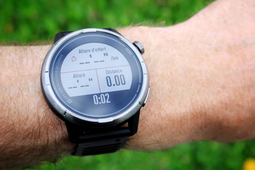 Decathlon GPS 900 by Coros, lancement activité