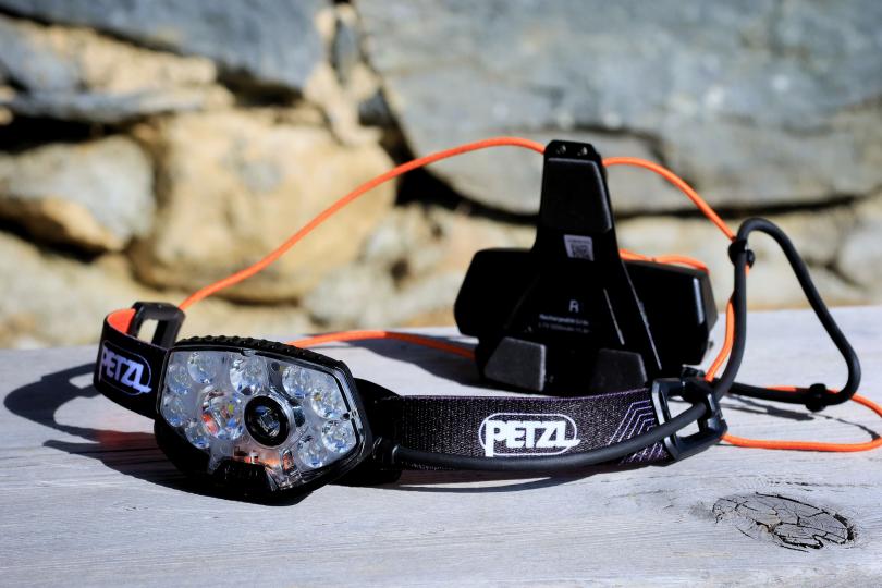 La Petzl Nao RL, frontale de trail haut de gamme