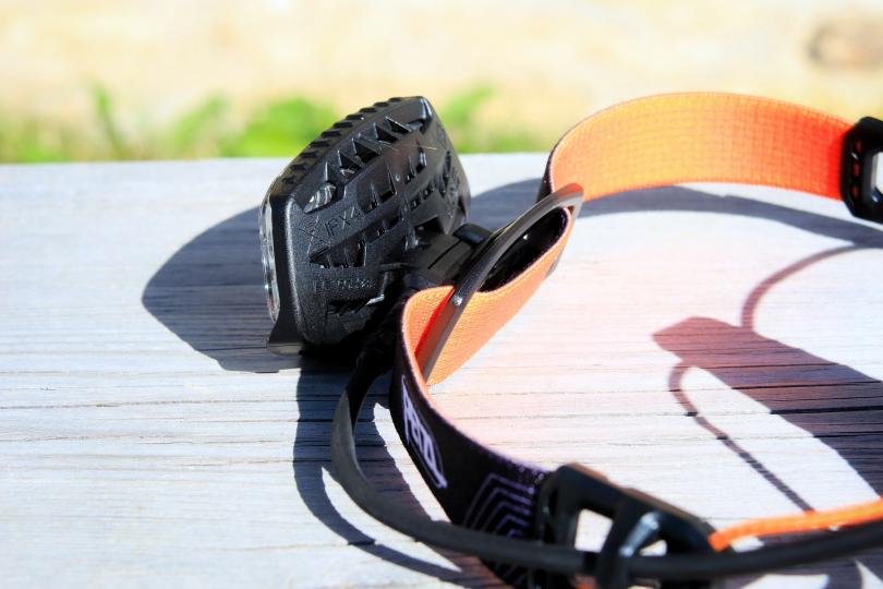 L'avant de la Petzl Nao RL