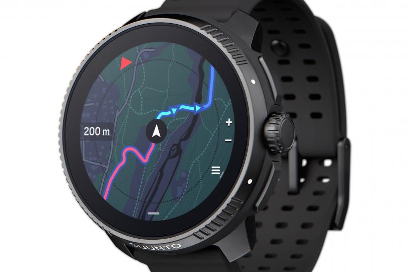 Suivi de trace GPS avec la Suunto Race