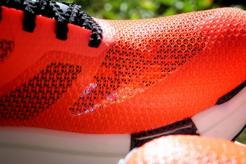 La tige très aérée de la North Face Vectiv Pro Athlete