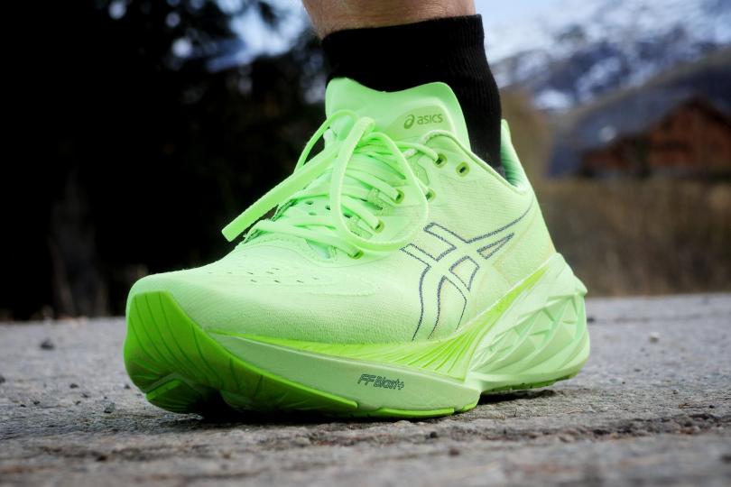 Asics Novablast 4, test terrain