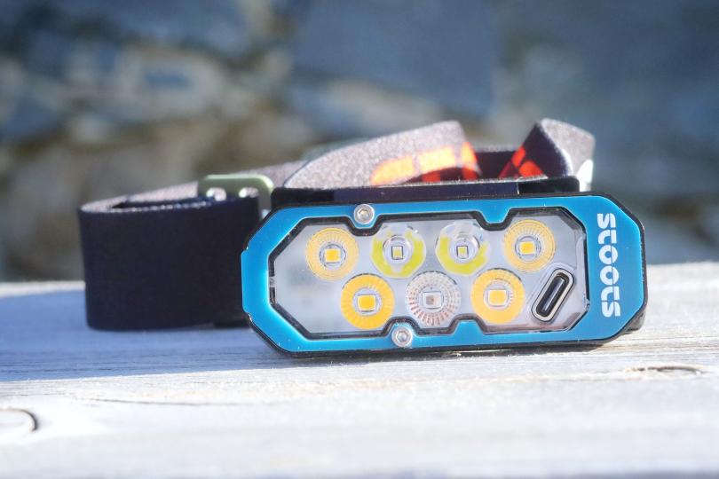 Stoots Kiska 3, vue avant sur le module lumineux