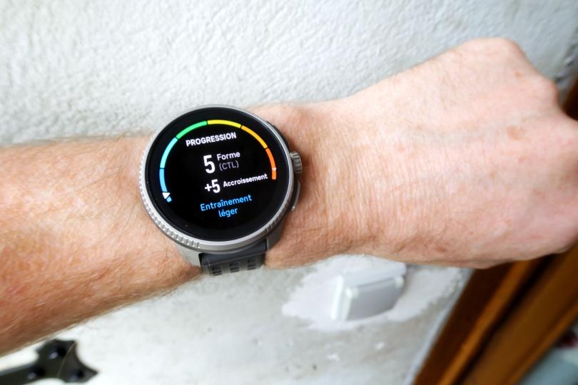 Test de la Suunto Race, analyse de l'entrainement