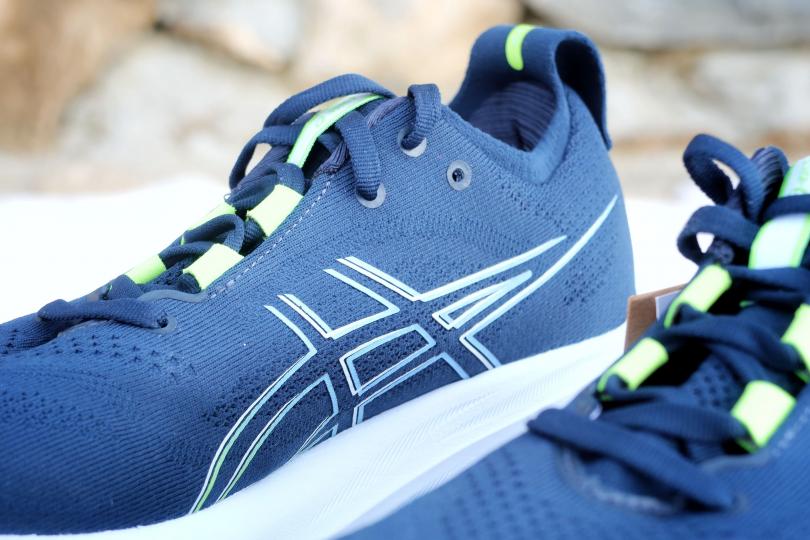 Les lacets des Asics Gel Nimbus 26