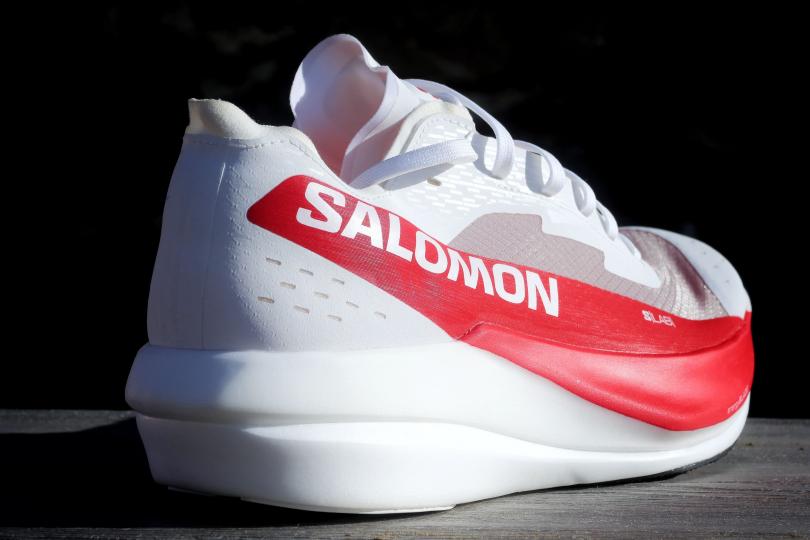 La Salomon S/Lab Phantasm 2, zoom arrière, le talon