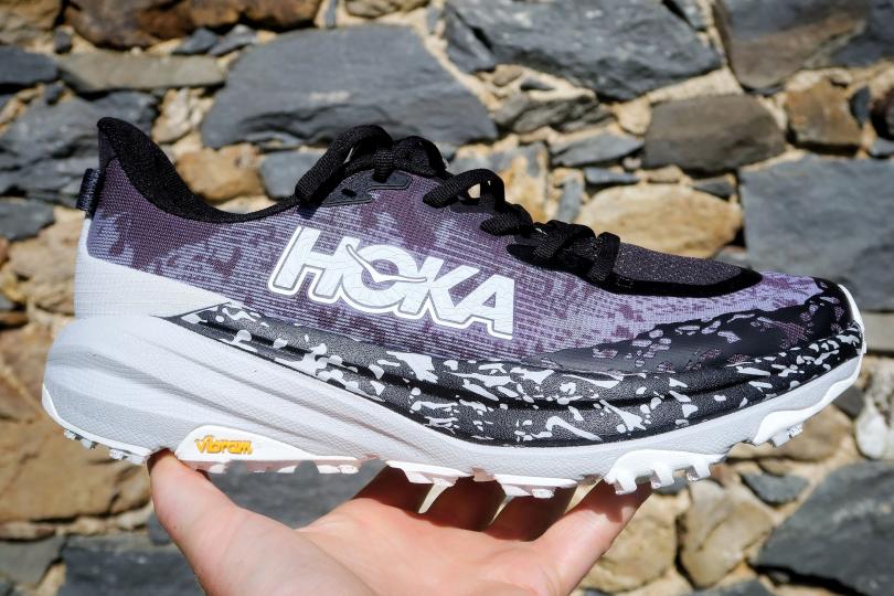 La Hoka SpeedGoat 6 avant le premier run