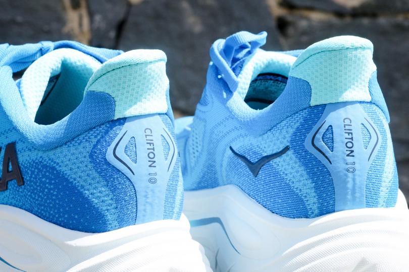 Le talon des Hoka Clifton 10