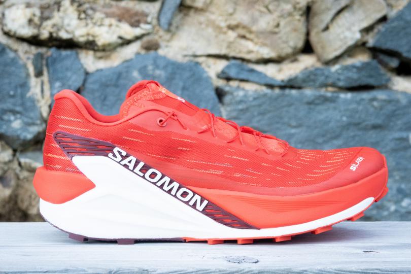 Vue latérale de la Salomon  S/Lab Pulsar 4