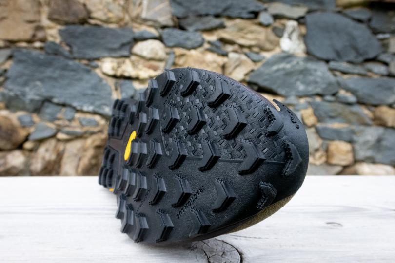 La semelle Vibram de la Saucony Xodus Ultra 4