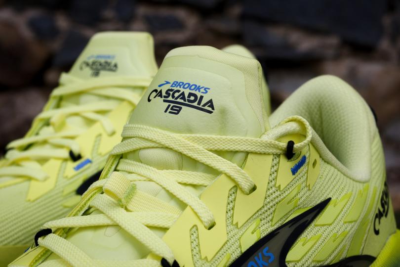 Brooks Cascadia 19, lacet et languette