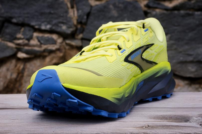 La Brooks Cascadia 19, zoom avant